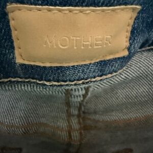 Mother blue jeans “The Rascal” ankle fray size 27